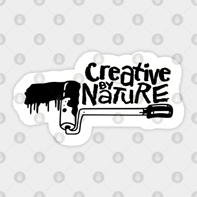 Creative by nature Mural Artist Sticker by TheDopestRobot